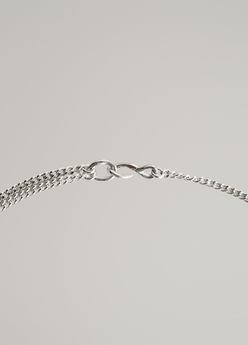 1.0 Trapa Pendant — Silver Chain
